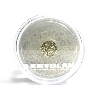 Kryolan Polyester Glimmer - Light Gold, 0.14 oz