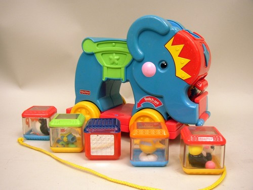 fisher price peek a blocks elephant