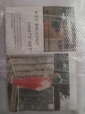 NEW Kids Balcony Safety Net Child Safe Deck Guard 10 ft NIP