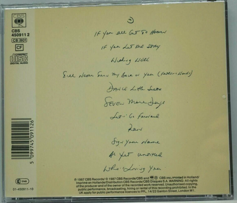 Terence Trent D'arby : Introducing The Hardline According To...   CD Album - Image 2 of 3