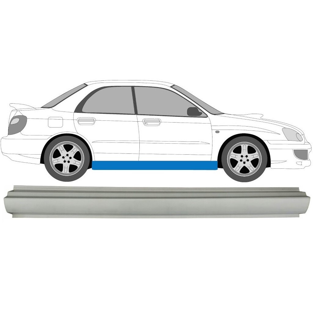 SUBARU IMPREZA GG/GD 2000-2007 SILL REPAIR PANEL ROCKER PANEL / RIGHT RH