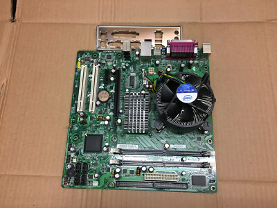 INTEL D945GCNL Motherboard +Intel Pentium CPU E2200 2.20 GHz +Cooler +I/O Shield