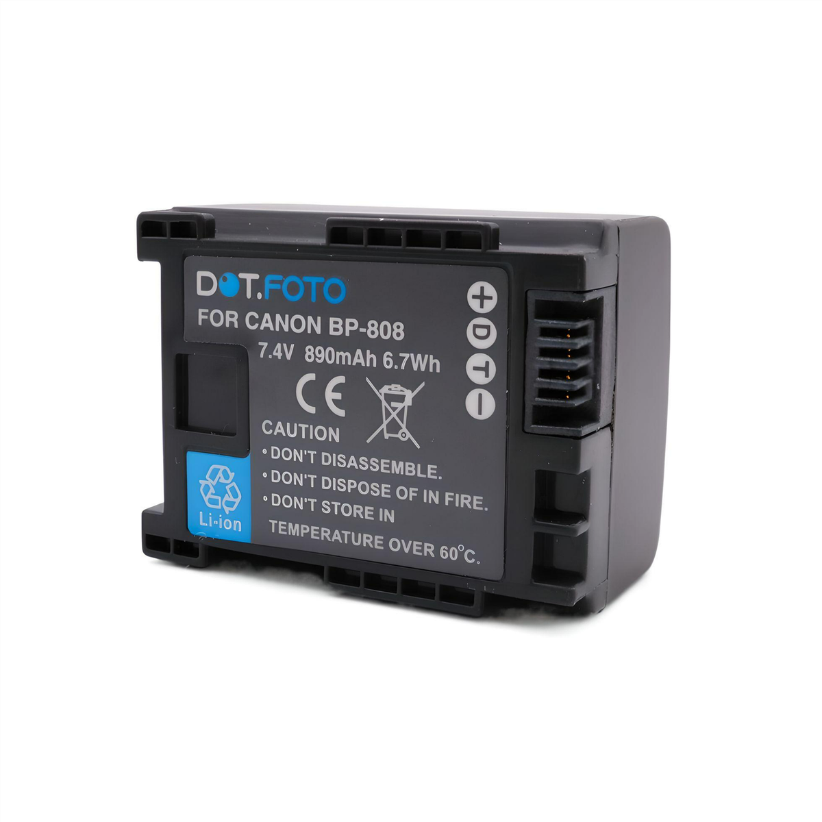 Aazon.co : Kastar BP-808 Li-Ion Rechargeable Intelligent Battery for Canon FS10 FS11 FS100