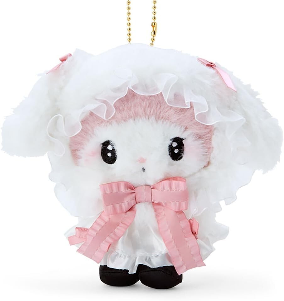 Mascot holder moonlit night my melody kuromi plush keychain