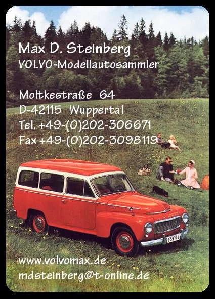 wonderful and megarare woodden VOLVO-toycar  PV444 1947 - red - scale 1:16 - Image 4 of 4