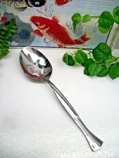 Oneida ware  Betty Crocker  PRESCOTT  Stainless  Pierced Serving Spoon