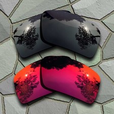 Grey Black Violet Red Lenses Replacement For-Costa Del Mar Reefton Polarized