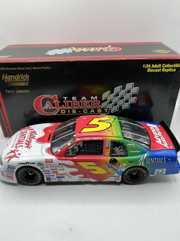 1999 Terry Labonte #5 Kellogg's K-Sentials 1/24 Team Caliber NASCAR Diecast Bank