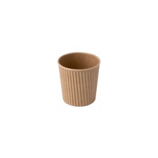 100 ml Becher Espresso Gobelet Riffelbecher 25 St. Bio-Dégradable Recyclable.