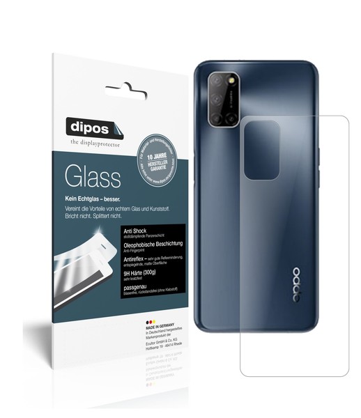 Schutzfolie FüR Oppo A72 RüCkseite Folie Anti-Shock Matt Displayschutz-image