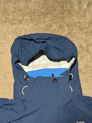 Women's Vintage 2000s The North Face TNF HyVent Navy Blue Shell