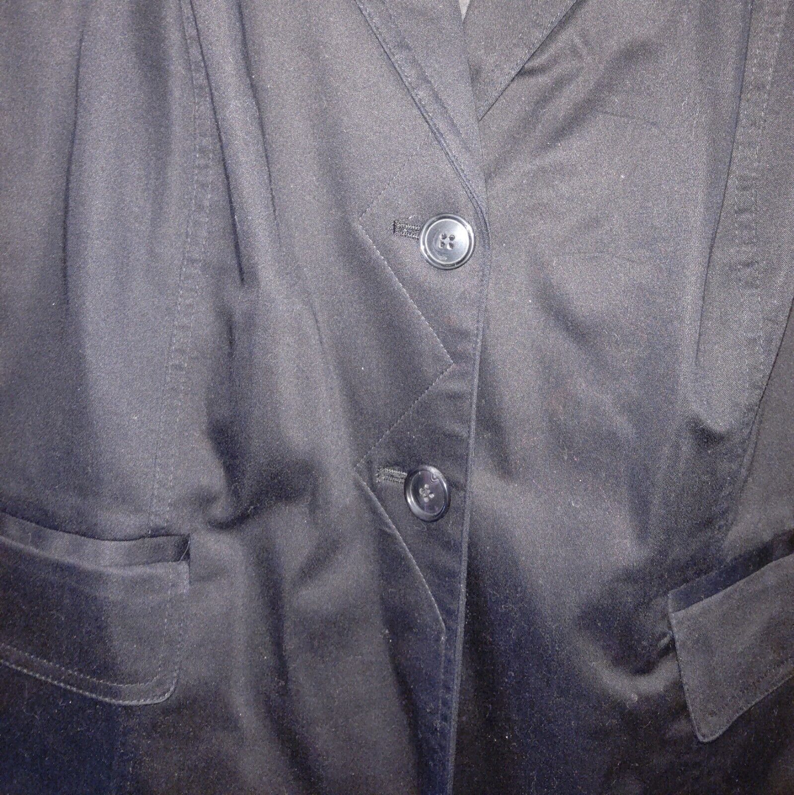 Women's Black Button Down Blazer/Jacket. By Worth… - image 2