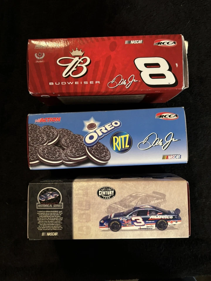 LOTE DE AUTOS DE STOCK DALE WONHARDT JR 1:32 X3 OREO AC DELCO BUDWEISER 1999/2004 MSM Foto 2 de 4