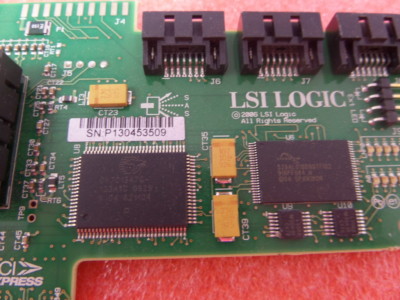 LSI Logic SAS3444E &frasl; IBM 25R8071 3GB 4-port PCI-E HBA SAS