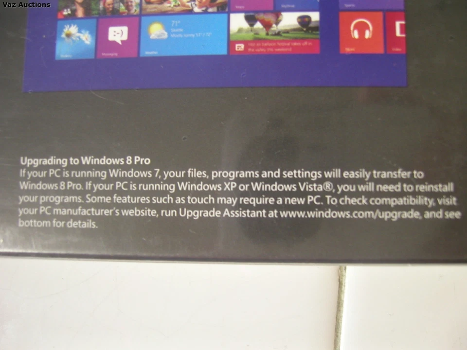 Microsoft Windows 8 Professional Full/Upgrade 32Bit & 64Bit DVD MS WIN PRO =NEW= - Image 2 of 2