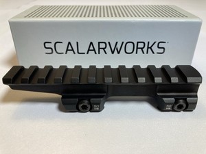 Scalarworks FUSE/01 Bolt-On Picatinny Riser SW1610 Aluminum Black - Eotech 2.26”