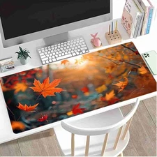 HOT-40*90cm1pc Large Non-Slip Gaming & Office Desk Mat - Thick 3mm Rubber Base &