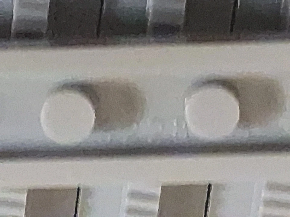 LEGO 23 Pieces of Light Gray Train Track Lot: Plain Rail Straight 3228c RARE - Image 3 of 4