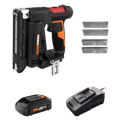 Worx WX843L Cordless 20V Nitro Power Share 3/8'' Crown Stapler