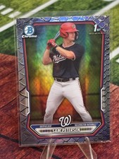 2026 Bowman Chrome 1st Bowman Sam Petersen Reptilian #BCP-122 Nationals