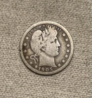 1905 Barber Quarter VG TL