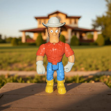 Vintage Cowboy Farmer Action Figure 3.5 A20