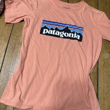 Patagonia Kids Graphic Tee T-Shirt Green XL Size 14