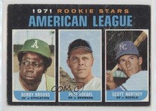 1971 Topps 1971 Rookie Stars Bobby Brooks Pete Koegel Scott Northey #633 a5h