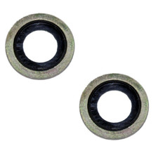 For Peugeot 807 607 407Sw 406 308Sw 307Sw 96-On Oil Drain Sump Plug Washers X2