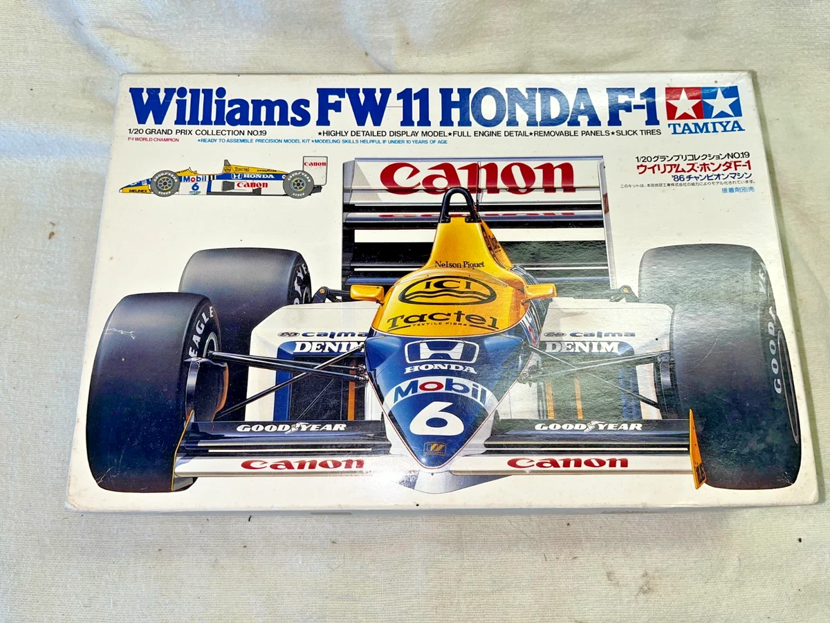 Tamiya Williams In 1/12 Scale Sports Car Toy Models & Kits for