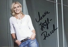 Zwycięzczyni olimpijskiej Maria Höfl-Riesch oryginalny autograf