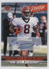 2019 Panini Prestige Rookie Xtra Points Signatures Stanley Morgan Jr Auto 1b4j