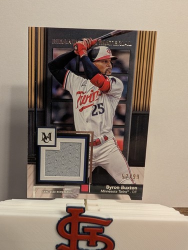 2024 Topps Museum Collection - Meaningful Material Relics Byron Buxton #MMR-BBX