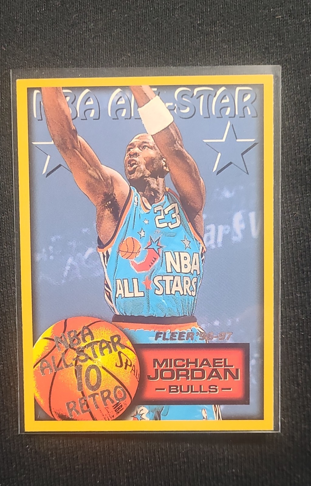 1996-97 Fleer - NBA All-Star Retro Michael Jordan #282