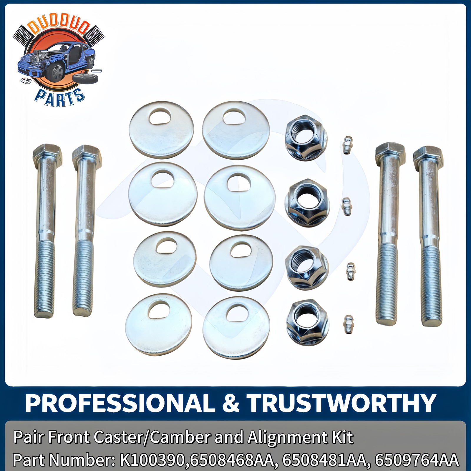 For 2006-2023 Dodge Ram 1500 K100390 Pair Front Caster/Camber and Alignment Kit