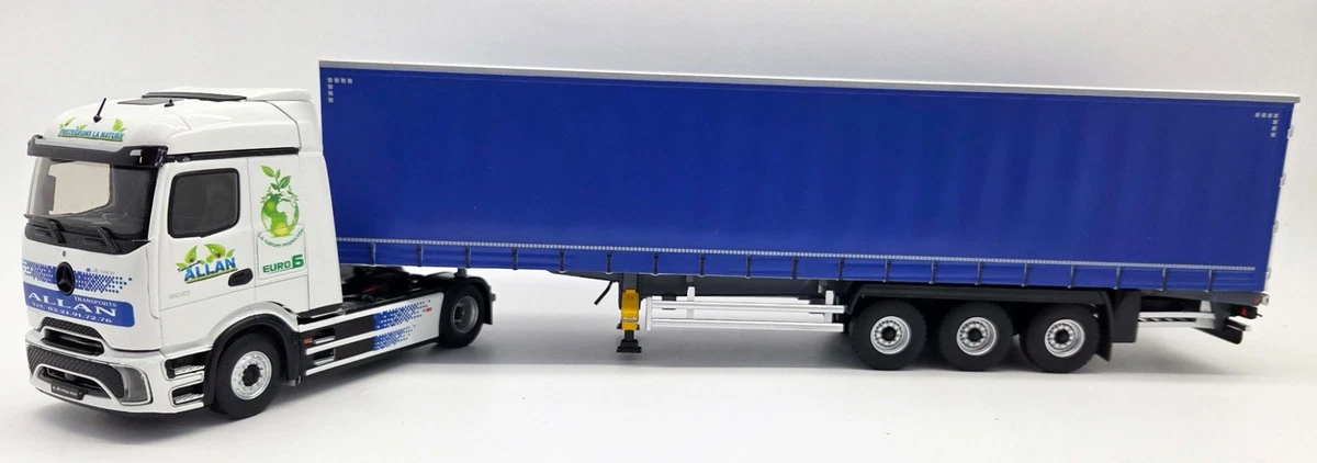 NOUVEAU TRACTEUR MAN TGX GX Individual S 16x18.640 GRIS ELIGOR 1/43 Réf