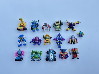 Lot of 16 Galoob Z-Bots Vintage 90's Micro Machines Robot Figures Retro