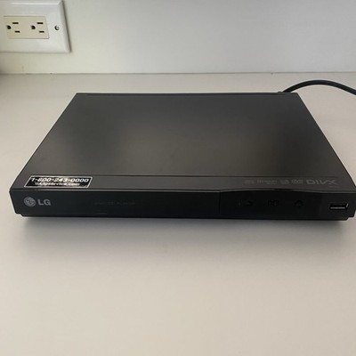 LG DP122 DVD Player Dolby Digital USB RCA Black Plays DVD CD - Great Condition 