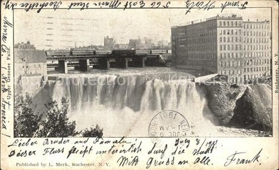 Rochester New York Upper Genesee Falls