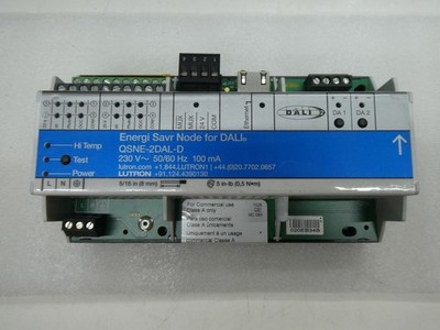  NEW DEMO! Lutron QSNE-2DAL-D Energi Savr Node DALI Lighting Controller