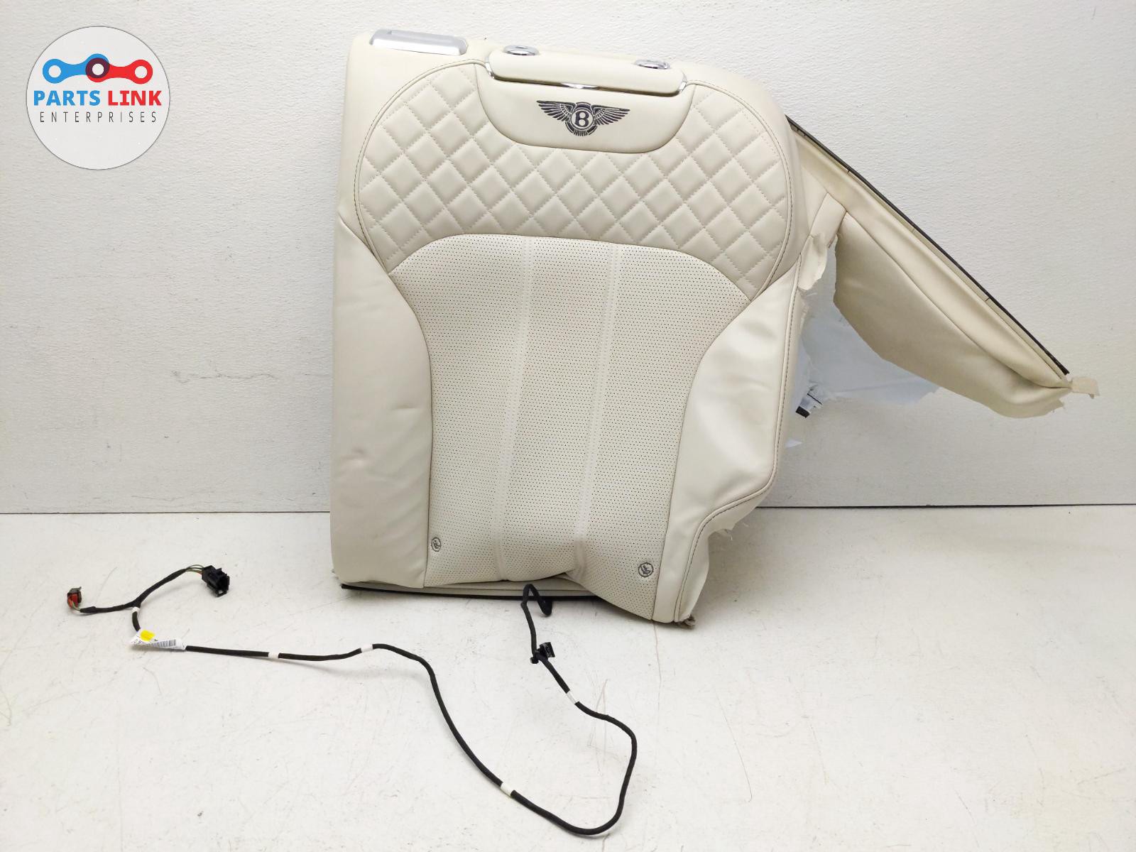 2016-2020 BENTLEY BENTAYGA REAR LEFT SEATBACK COVER CUSHION PAD TRIM 2ND ROW LH