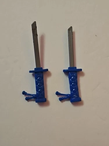 Vtg 1992 TMNT Mutations Mutatin' Leonardo  Weapons Set Leo Mind-Bending Katana