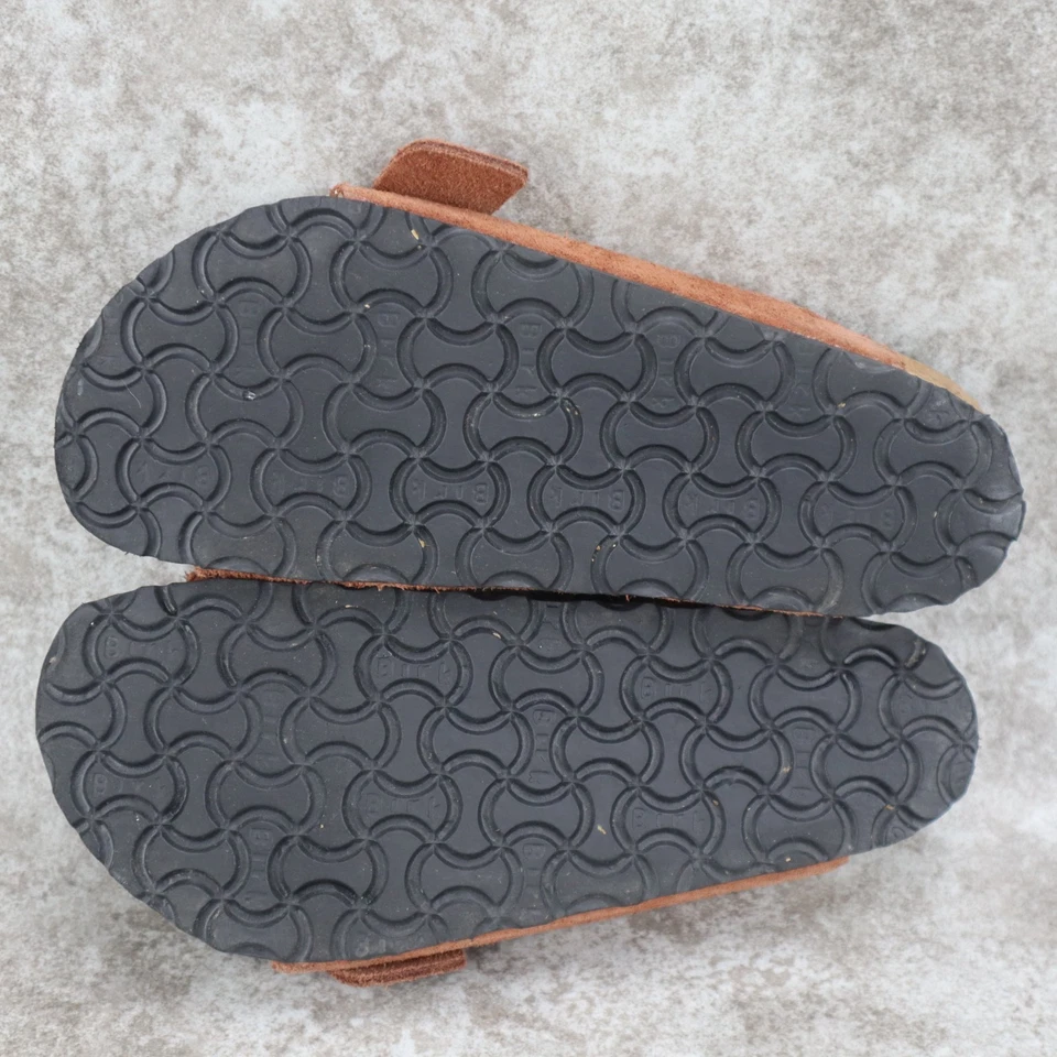 Sandalias Birkenstock Arizona gamuza marrón castaño para mujer talla 37 EU 6 - 6,5 EE. UU. Foto 4 de 4