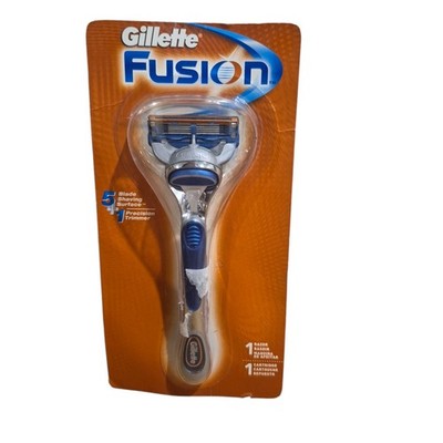 NIP Gillette Fusion 5 Blade Razor with Precision Trimmer Vintage 2005 New