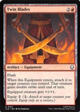 Twin Blades 157 Avatar: The Last Airbender Magic the Gathering
