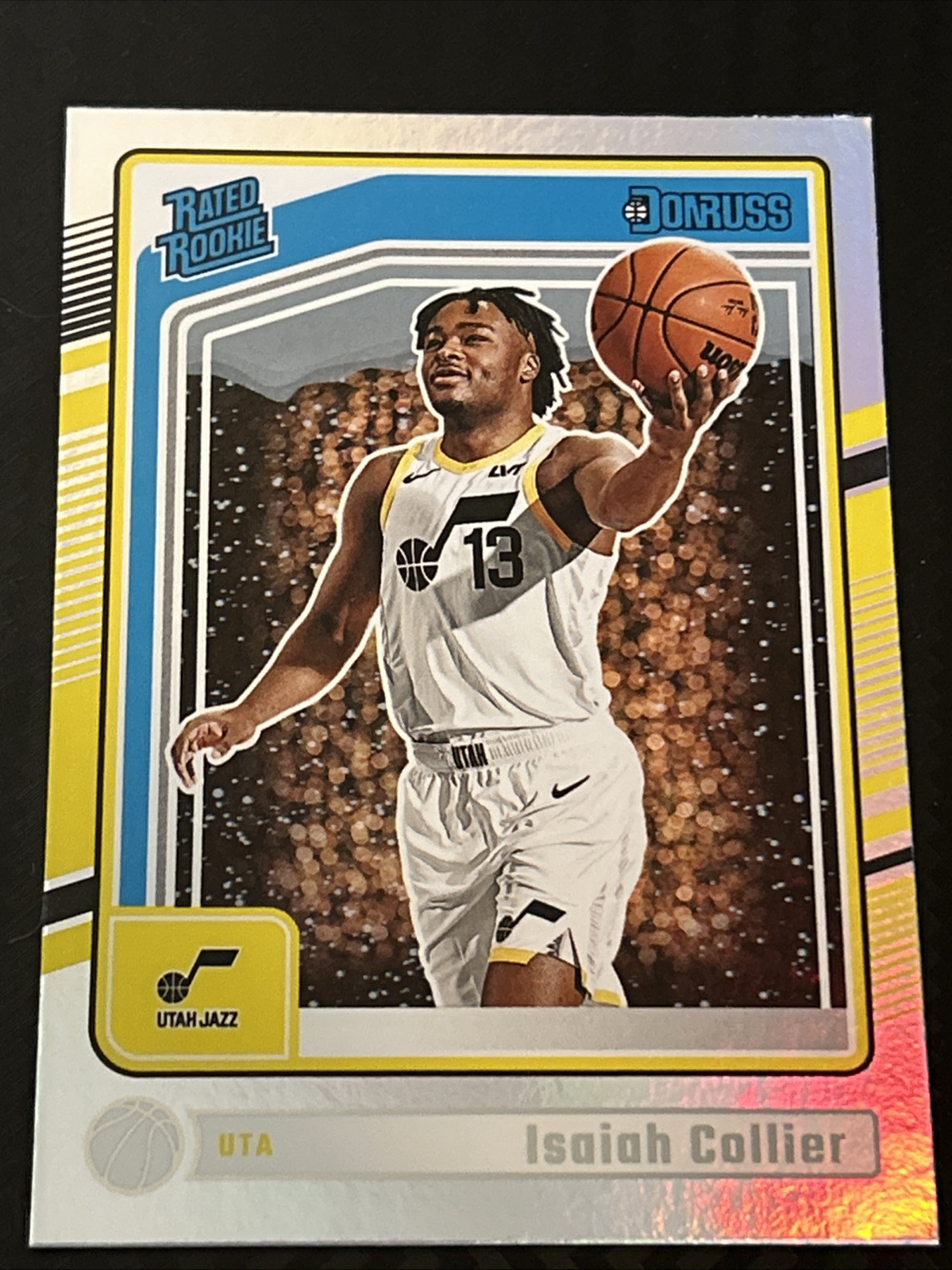 2024-25 Donruss Isaiah Collier #237 Winter Holo Rated Rookie