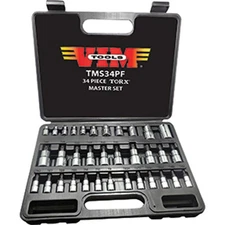 34 Pc.Torx Master Set VIM-TMS34PF Brand New!