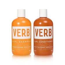 VERB Curl Shampoo Conditioner Duo - Cleanse and Smooth