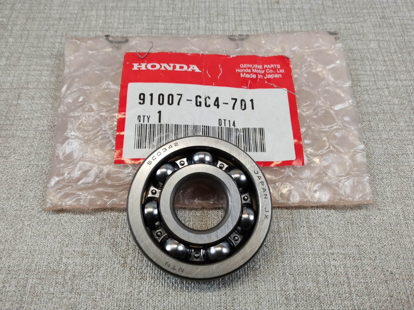 Roulement 6303 anti-vibration compatible HONDA 91007-GC4-701