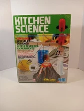 Kidz Labs Kitchen Science 6 Experiment Kit Children Educational 4M New Sealed